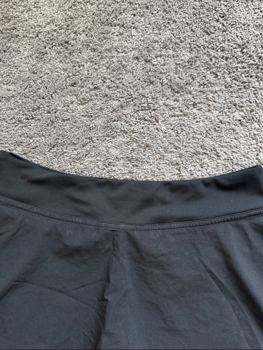NWOT Nike Embossed 13” Club Tennis Skirt Black Size M - Picture 11 of 16